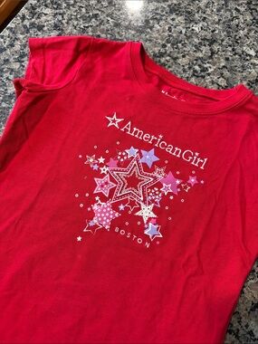American Girl Red Shirt